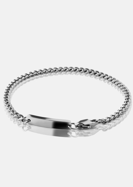 Pulsera Vanguard Chain - Chapada en plata