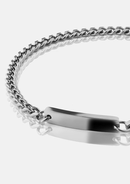 Pulsera Vanguard Chain - Chapada en plata