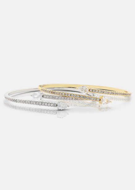 Pulsera Lumière Spark Stack - 18k Chapada en oro