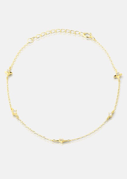 Pulsera Starlight Charm - 18k Chapada en oro