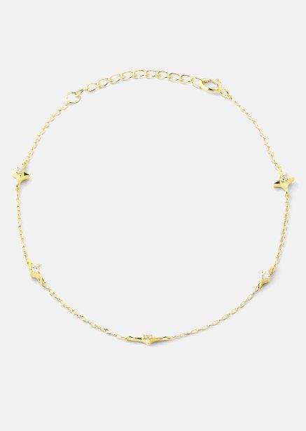 Pulsera Starlight Charm - 18k Chapada en oro