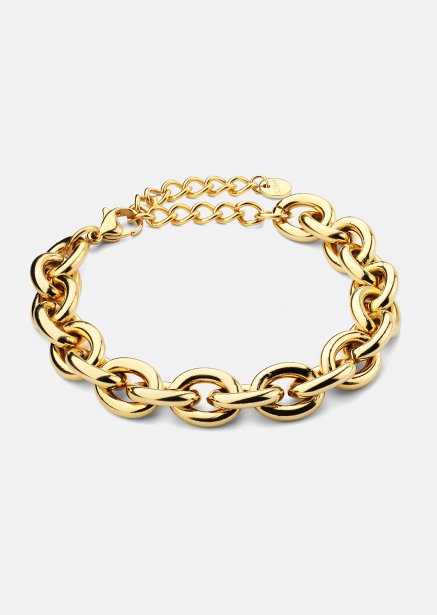 Pulsera Bold Chain - 18k Chapada en oro