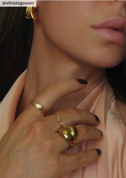 Pendientes Gilded Drop – 18k Chapados en oro