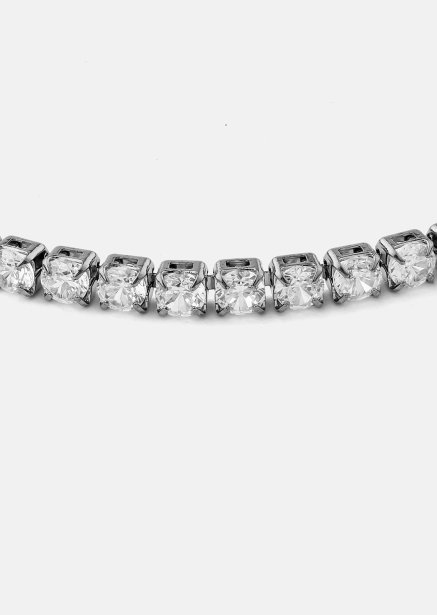 Pulsera Gloria Band 3 mm - Chapada en plata