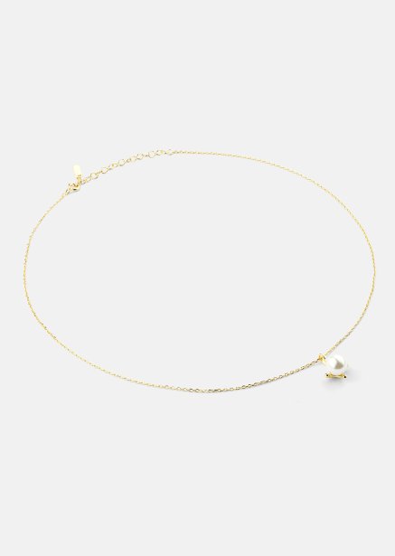 Collar North Pearl - 18k Chapado en oro