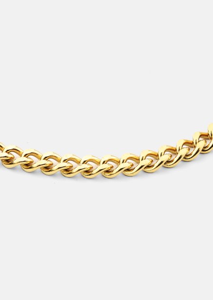 Golden Link Chain Bracelet - 18k Chapada en oro