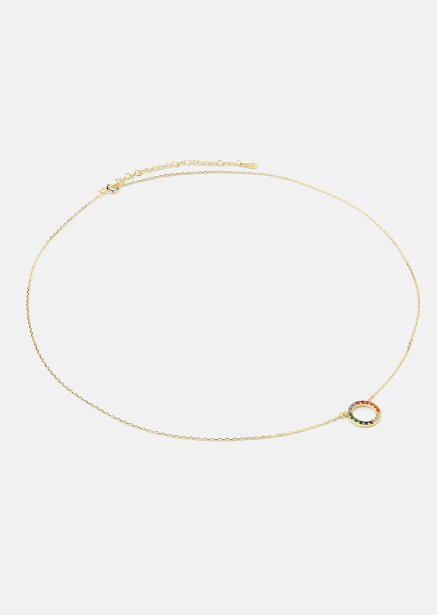 Collar Color Whisper - 18k Chapado en oro