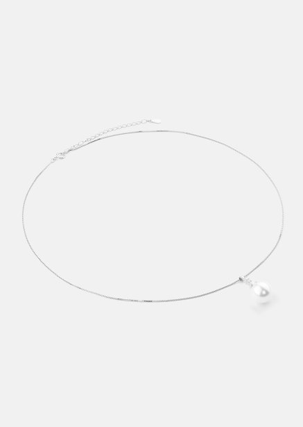 Collar Isla Pearl- Chapado en plata