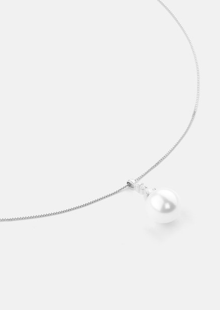 Collar Isla Pearl- Chapado en plata
