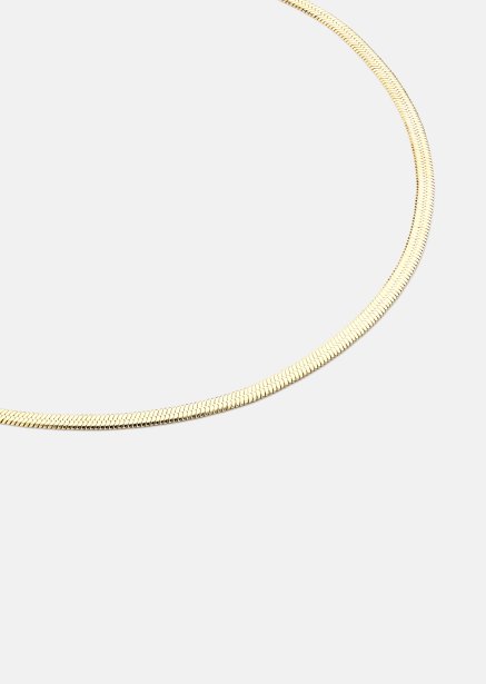 Collar Classic Link - 18k Chapado en oro