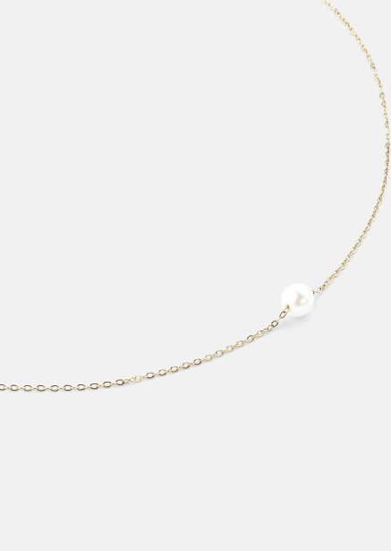 Collar Mini Pearl - 18k Chapado en oro