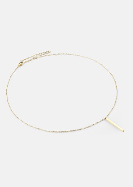 Collar Line – 18k Chapado en oro
