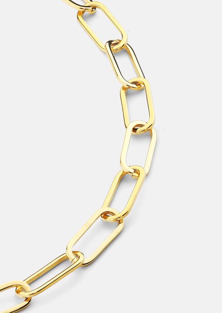 Collar Chain Glow - 18k Chapado en oro