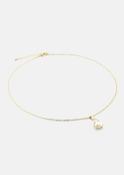 Collar Luna Teardrop - 18k Chapado en oro