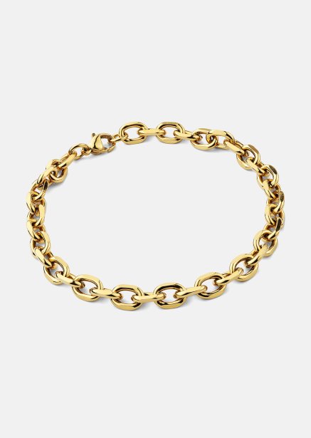 Pulsera Solid – 18k Chapada en oro