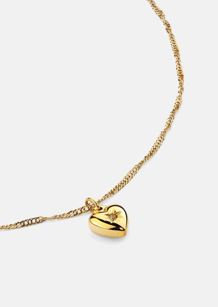 Collar Heartshine – 18k Chapado en oro