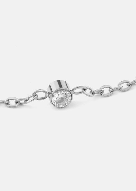 Pulsera Dainty Sparkle - Chapada en plata