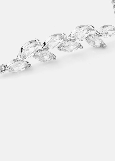 Pulsera Leaflight - Chapada en plata
