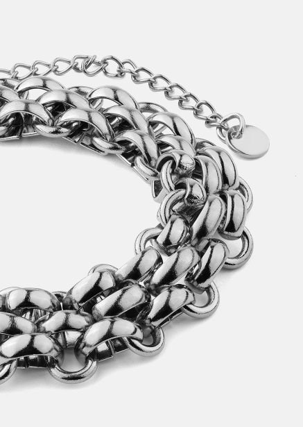 Pulsera Silver Link - Chapada en plata