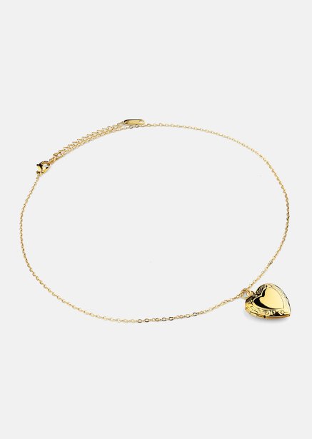 Collar Golden Heart Mini - 18k Chapado en oro