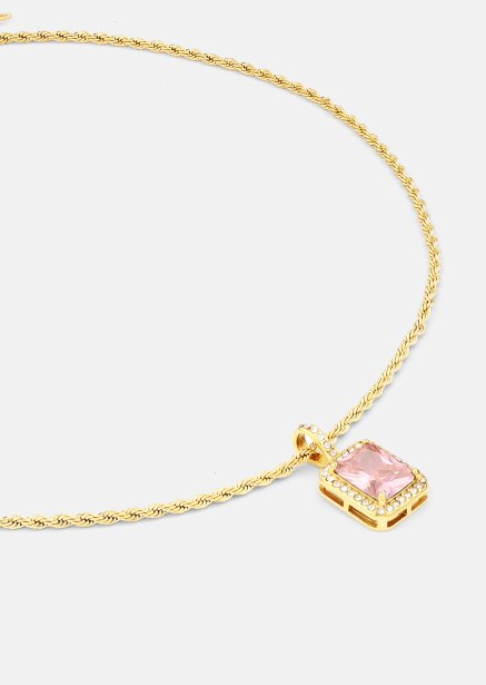 Collar Rose Luxe - 18k Chapado en oro