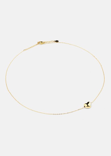 Collar Heart of Gold – 18k Chapado en oro
