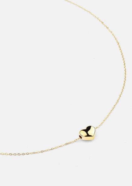 Collar Heart of Gold – 18k Chapado en oro