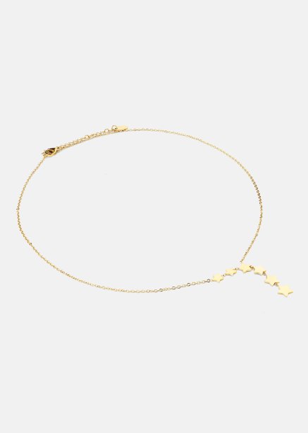 Collar Stjärnfall - 18k Chapado en oro