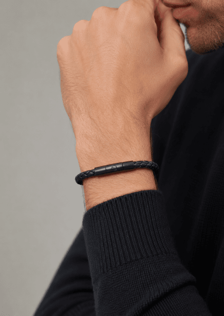 Pulsera de cuero Maverick Forge