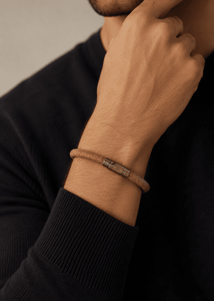 Pulsera de cuero Savage Echo