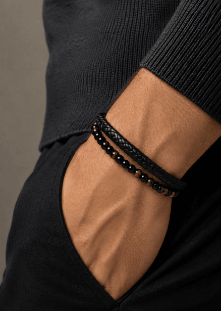 Pulsera de cuero Titan Knot