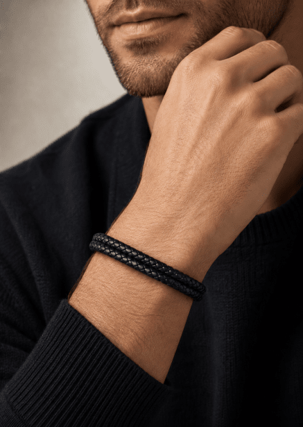 Pulsera de cuero Titan Knot