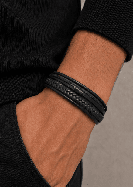 Pulsera de cuero Titan Tapestry