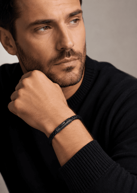 Pulsera de cuero Valor Strand