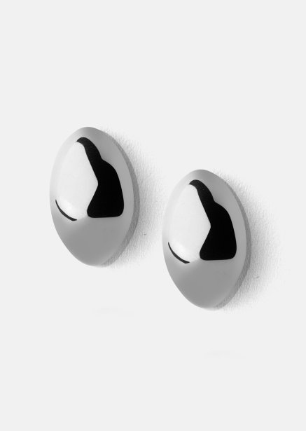 Pendiente Chic Hoops - Chapado en plata