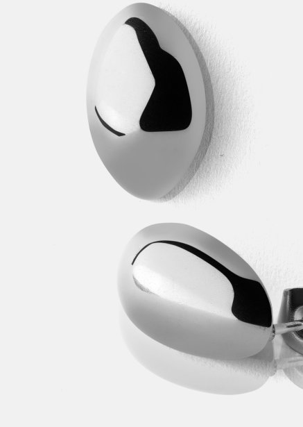 Pendiente Chic Hoops - Chapado en plata