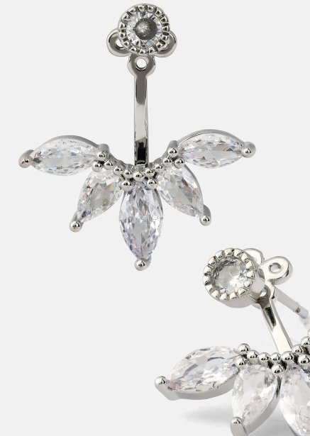 Dione Pendientes – Chapados en plata