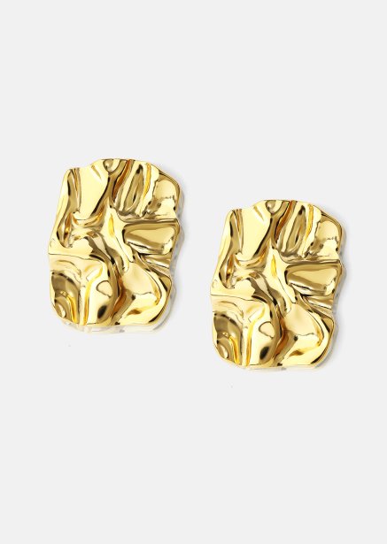 Pendientes Lava - 18k Chapado en oro