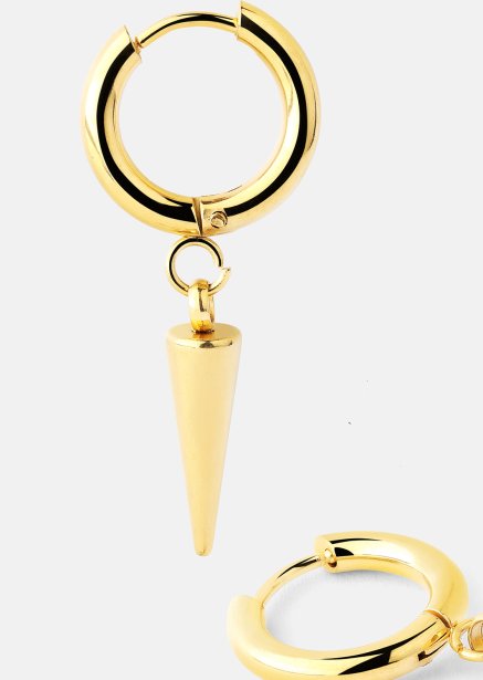 Pendiente Spike – 18k Chapado en oro