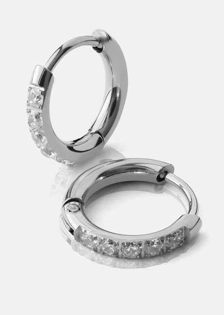 Pendiente Sparklingers - Chapado en plata