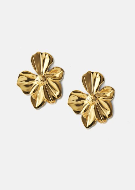 Florina Pendientes - 18k Chapados en oro