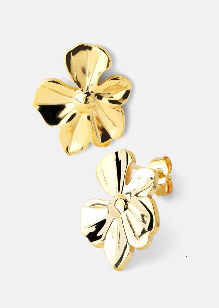 Florabella Pendientes - 18k Chapados en oro