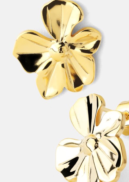 Florabella Pendientes - 18k Chapados en oro