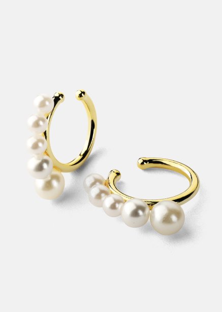 Pendiente Perlina - Chapado en Oro de 18k