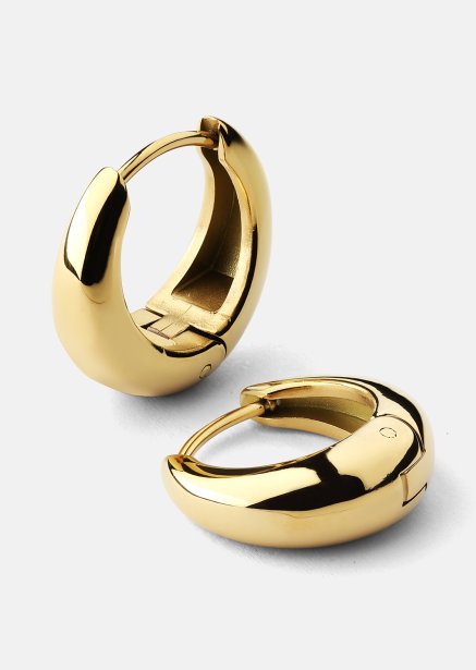Pendientes Bold Mini – 18k Chapados en oro