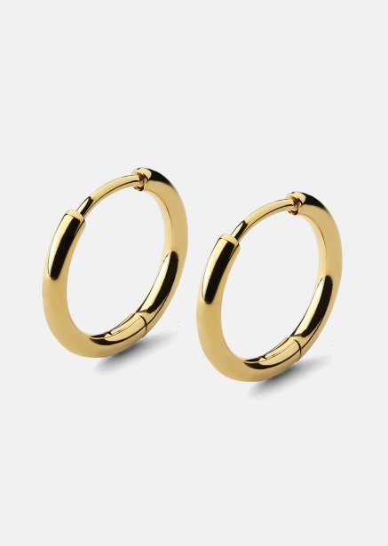 Pendiente Creoler - 18k Chapado en oro