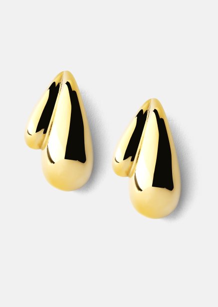 Pendientes Gilded Drop – 18k Chapados en oro
