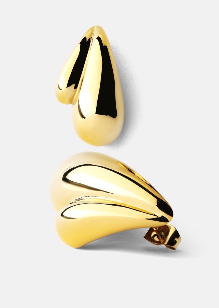 Pendientes Gilded Drop – 18k Chapados en oro