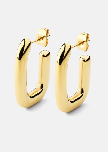 Pendiente Golden Flow - 18k Chapado en oro