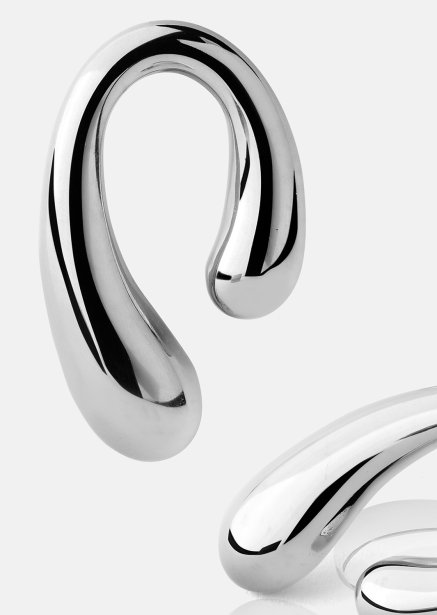 Pendientes Sculpture – Chapados en plata